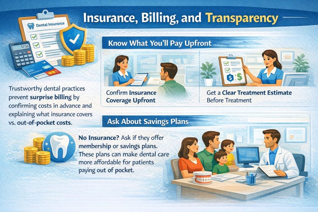 dental insurance billing and transparency