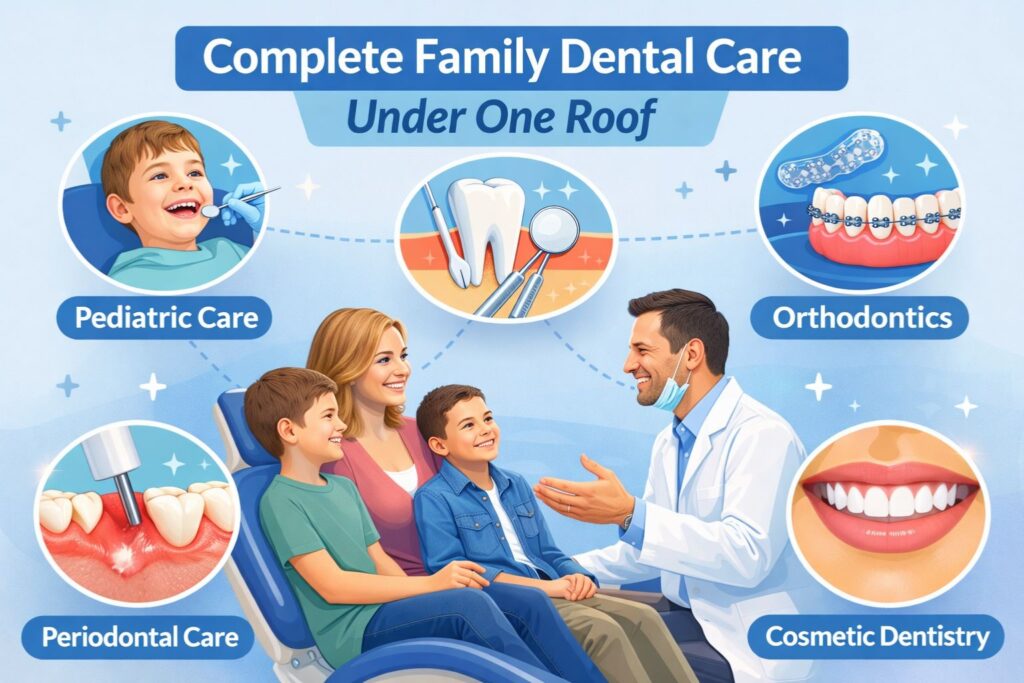 family dental care under one roof in renton 