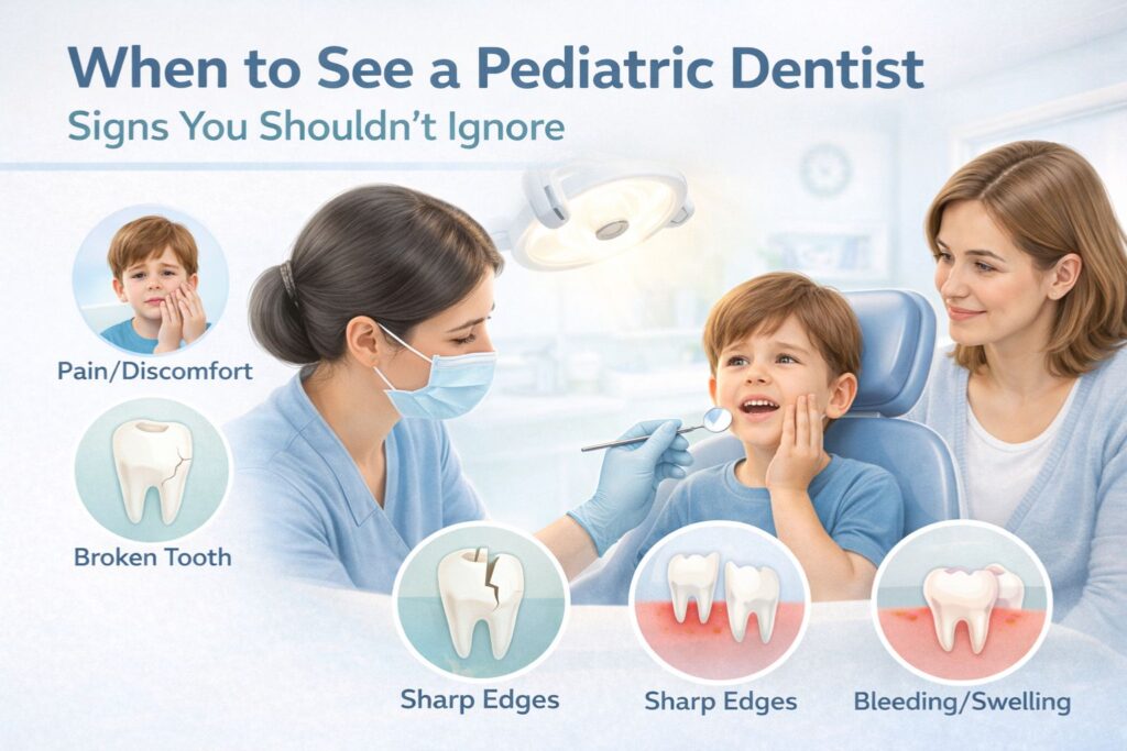 when to see a pediatric dentist