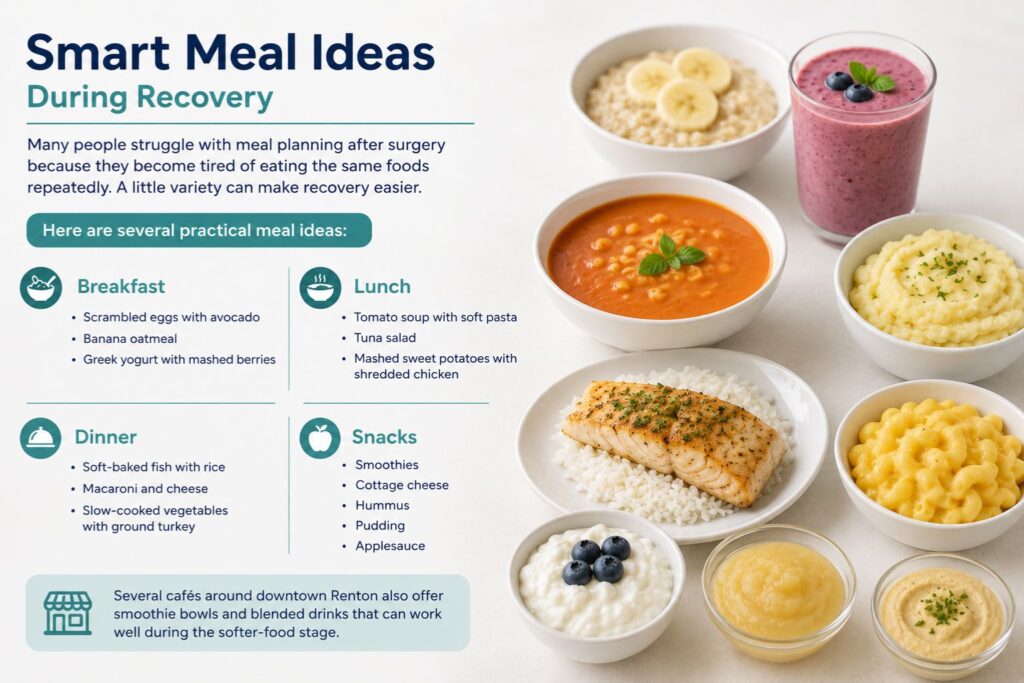 meal ideas during implant recovery